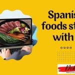 Spanish foods start with f