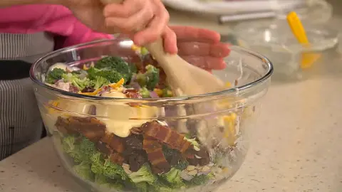 Broccoli Crunch Salad Whole Foods Recipe