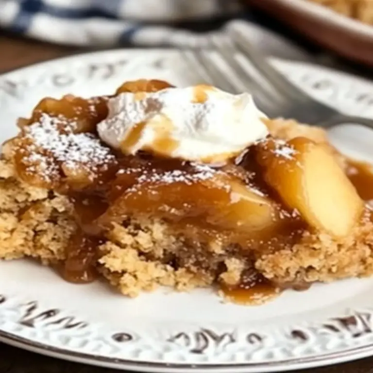 Irresistible Caramel Apple Dump Cake Recipe for Fall Bliss