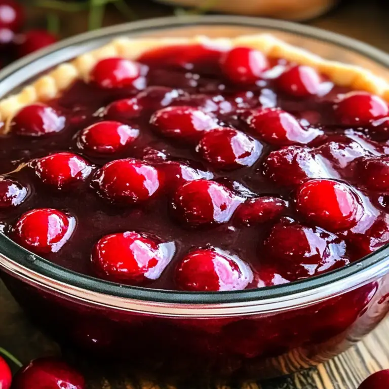 Irresistible Cherry Pie Filling Recipe for Sweet Cravings