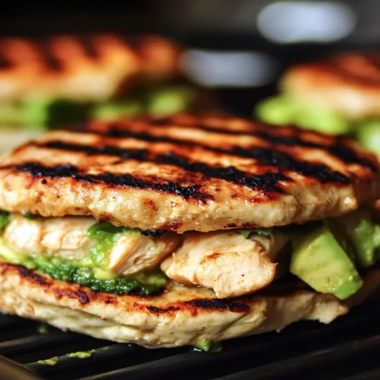 Juicy Chicken Avocado Burgers: A Tasty Delight Recipe