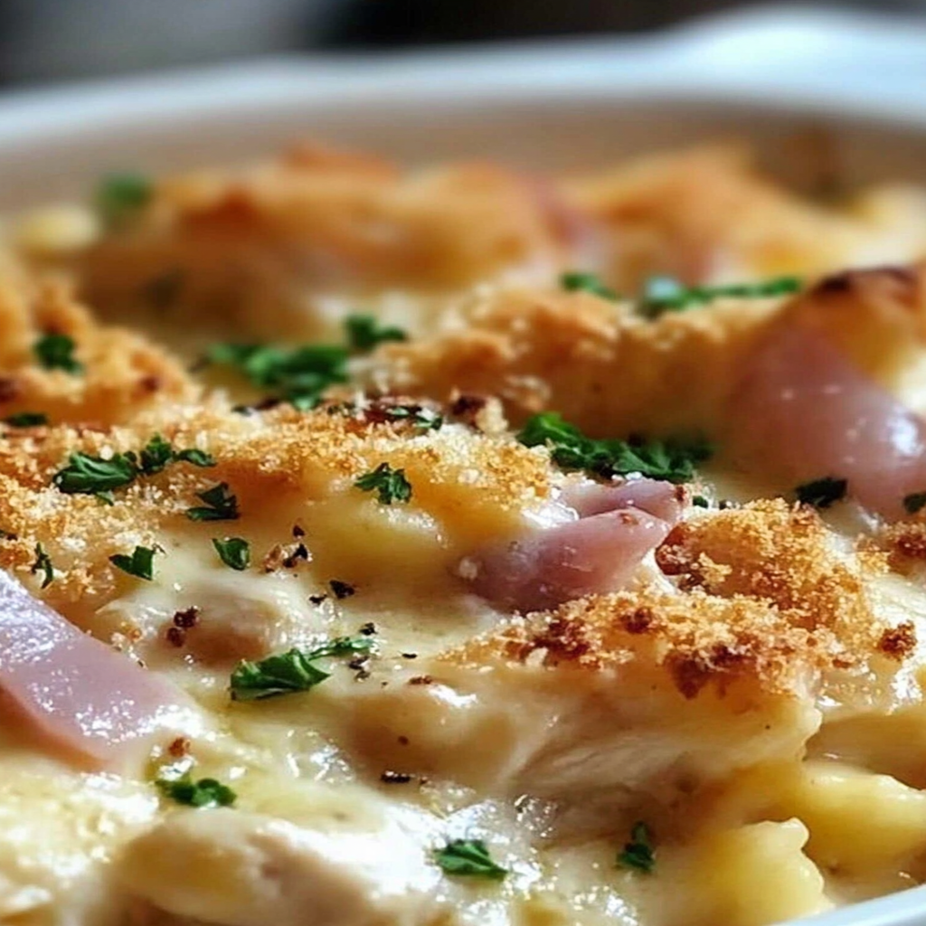 Irresistible Chicken Cordon Bleu Casserole Recipe