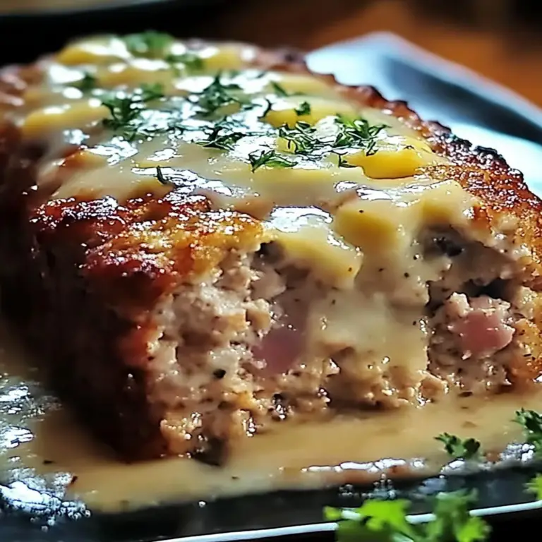 Irresistible Chicken Cordon Bleu Meatloaf Recipe Delight