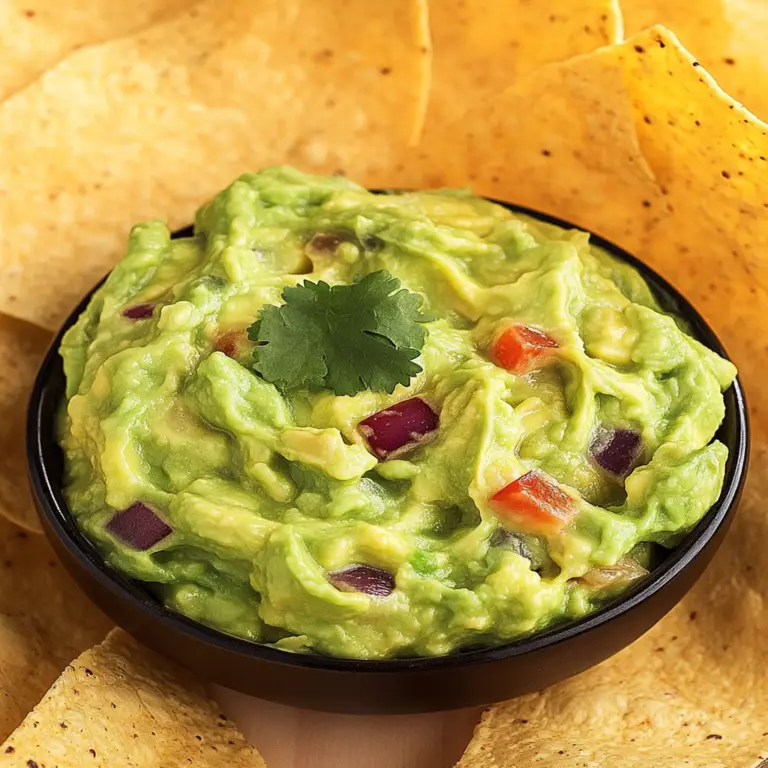 Ultimate Chipotle Guacamole Recipe: Flavorful Fiesta Dip
