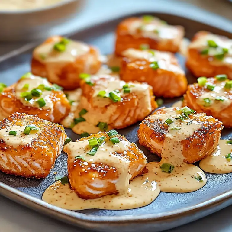 Irresistible Crispy Bang Bang Salmon Bites Recipe