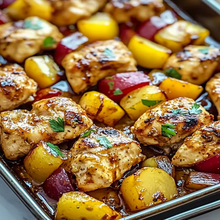 Irresistible Delicious Hawaiian Chicken Sheet Pan Recipe