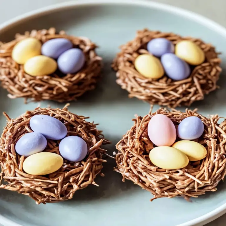 Irresistible Easter Bird’s Nest Cookies Recipe to Delight You
