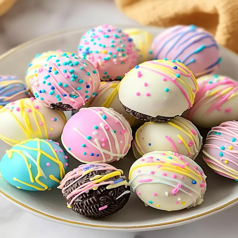Irresistible Easter Egg Oreo Cookie Balls Recipe for Spring