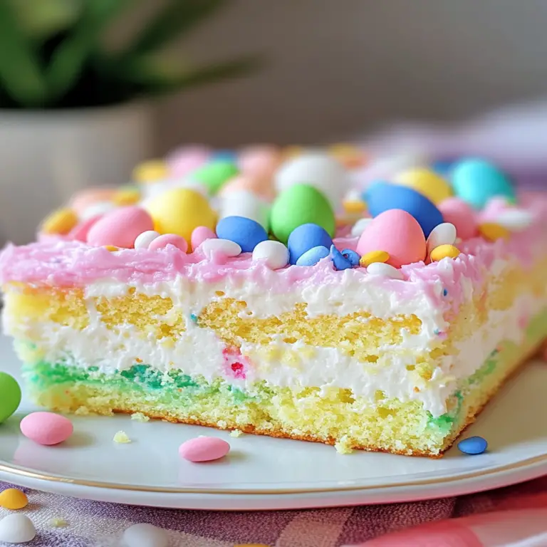 Irresistible Easter Poke Cake Recipe for Spring Celebrations