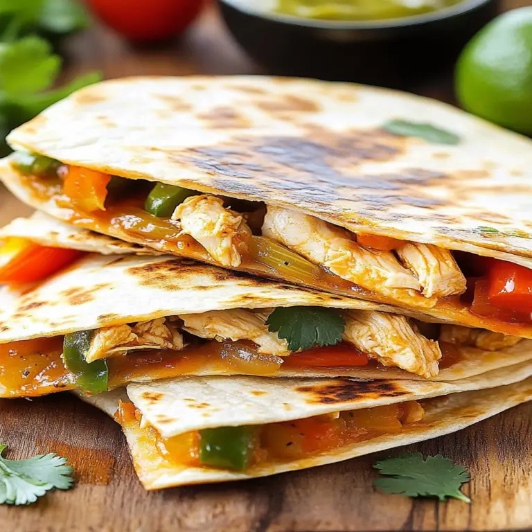 Easy Chicken Fajita Quesadilla: Quick & Delicious Recipe