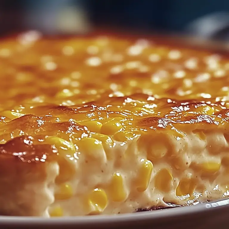 Deliciously Easy Corn Casserole: A Comfort Food Favorite