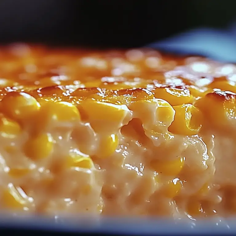 Irresistible Easy Corn Casserole Recipe for Cozy Gatherings