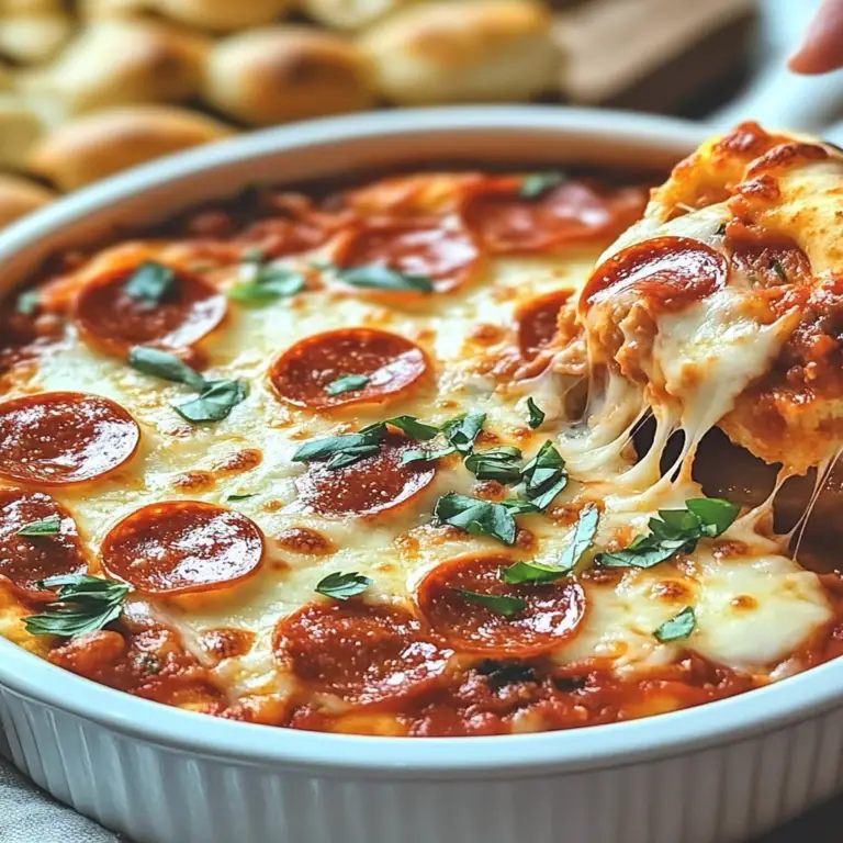 Irresistible Easy Pizza Dip Recipe for Game Nights