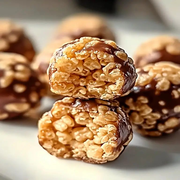 Irresistible Easy Rice Krispie Peanut Butter Balls Recipe