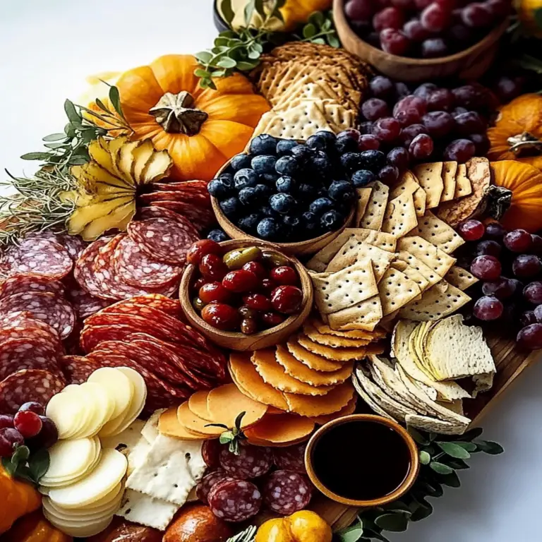 Irresistible Fall Charcuterie Board for Cozy Gatherings