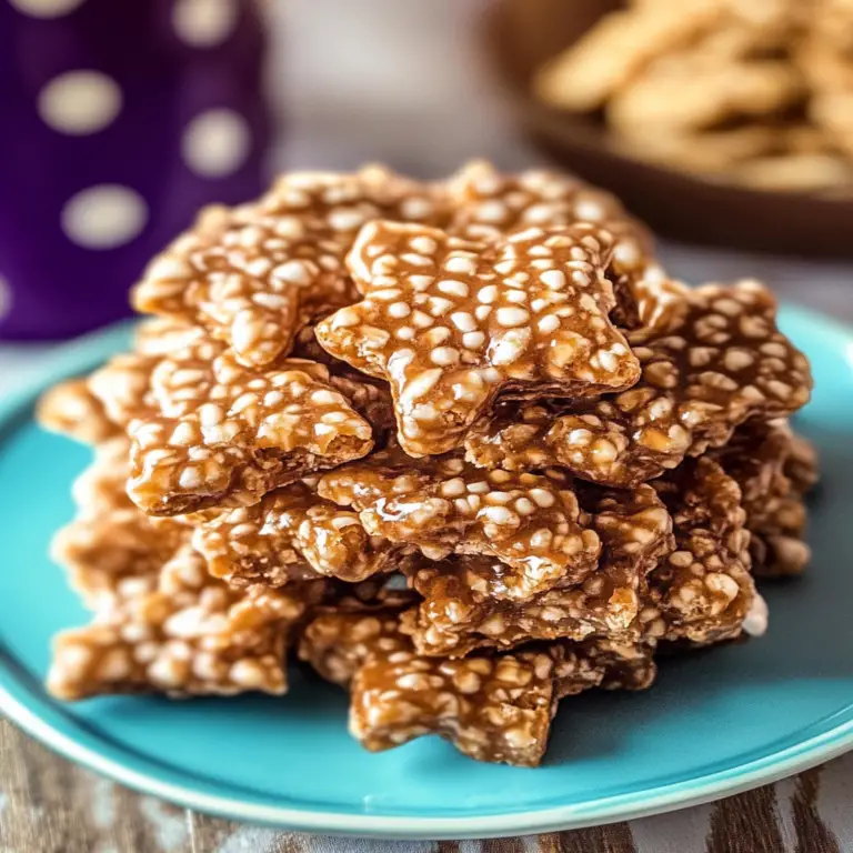 Irresistible Homemade Star Crunch Treats to Savor