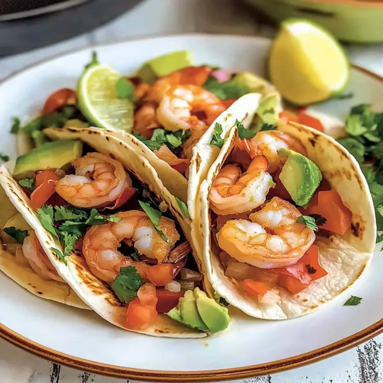 Flavorful Shrimp Tacos: A Quick Fiesta in 30 Minutes
