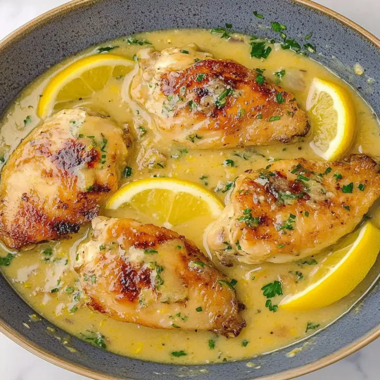 Irresistible Creamy Lemon Chicken Thighs Recipe