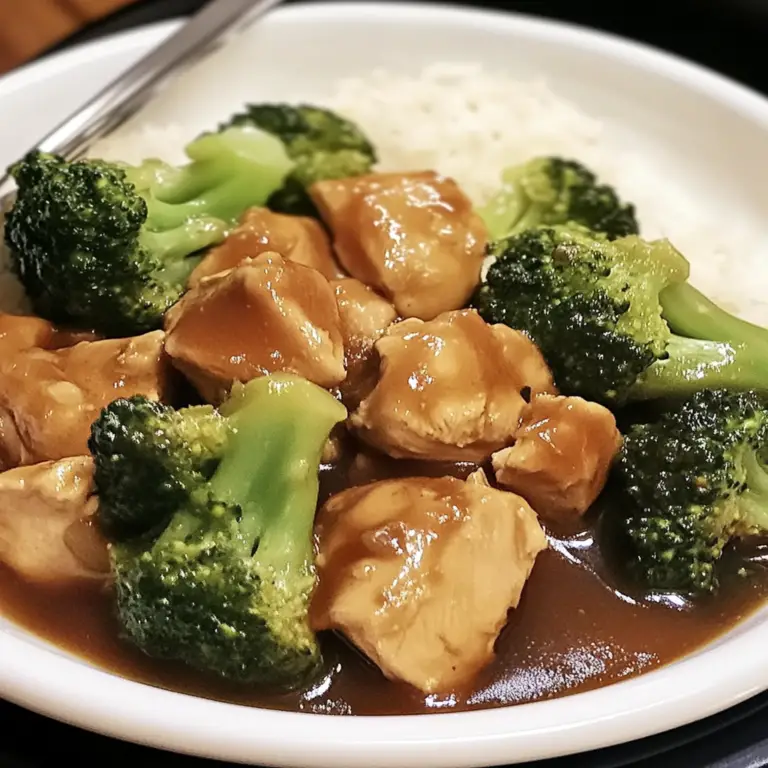 Savory Slow Cooker Chicken and Broccoli Recipe Delight