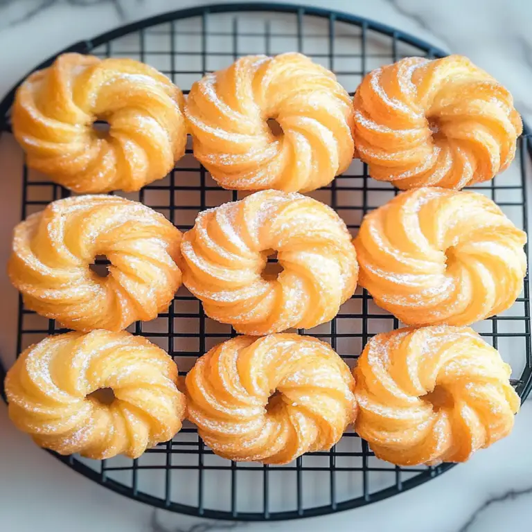 Irresistible French Crullers: A Sweet Delight Recipe