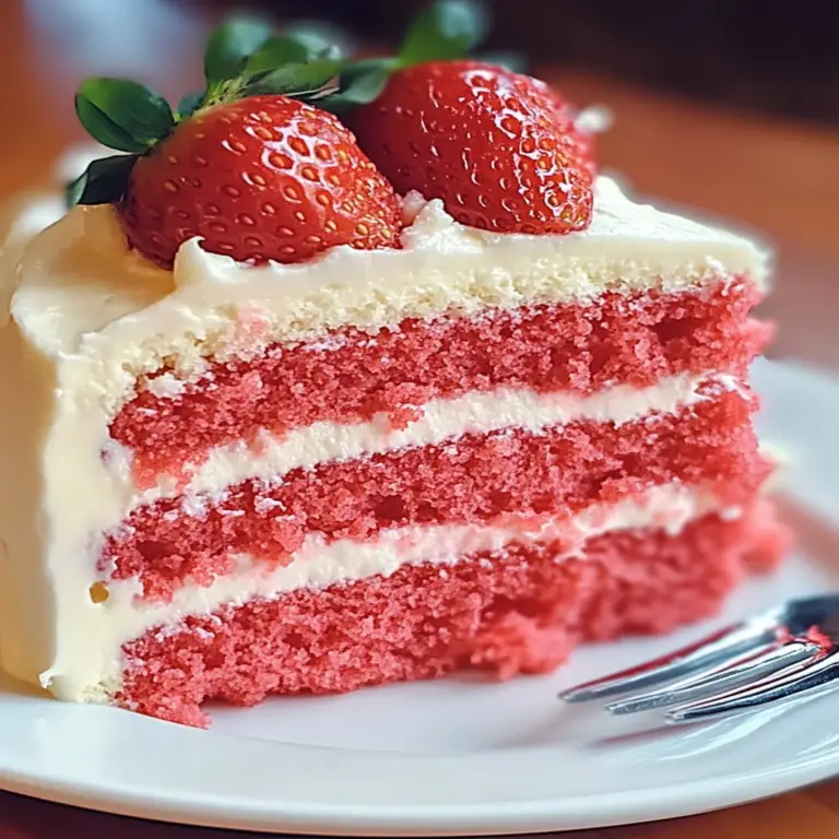 Discover the Best Strawberry Cake Ever - A Sweet Delight