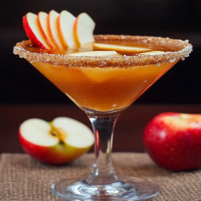 Irresistible Caramel Apple Pie Martini Recipe to Savor