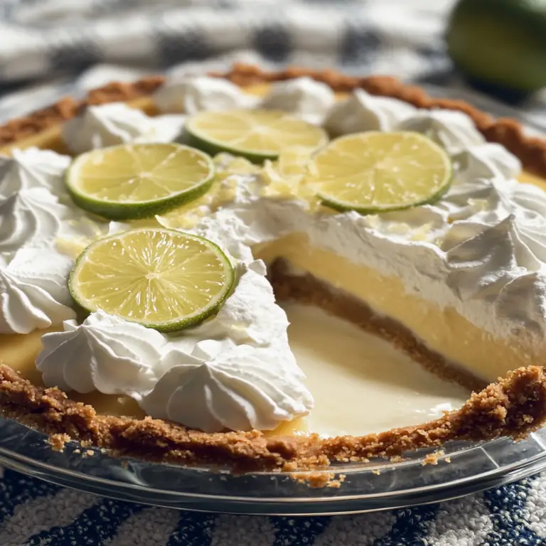 Irresistible Key Lime Pie Recipe for Tropical Bliss