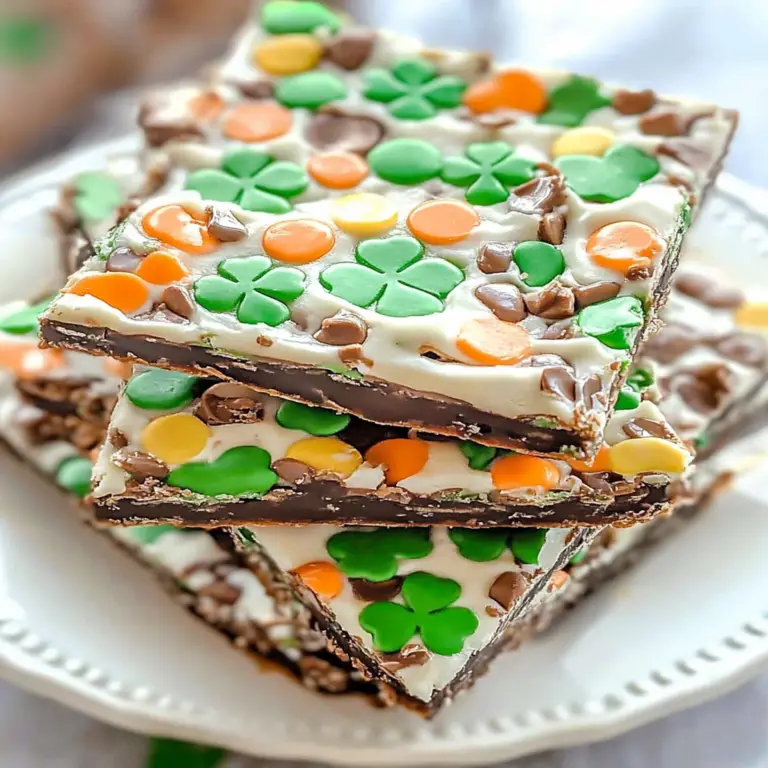 Delightful Leprechaun Bark Recipe for Festive Fun