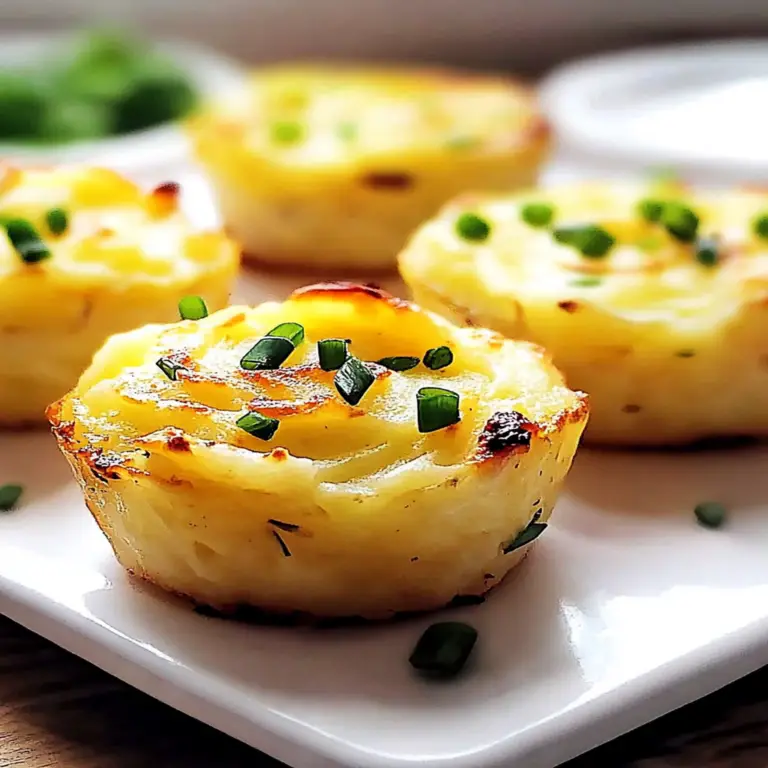 Irresistible Mashed Potato Cups Recipe for Comfort Food Lovers