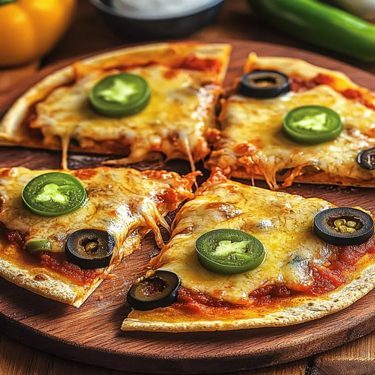Delightful Mexican Pizza Recipe for a Flavor Fiesta