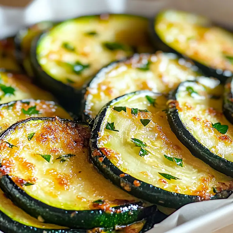 Crunchy Oven-Crisped Zucchini Slices Recipe You’ll Love