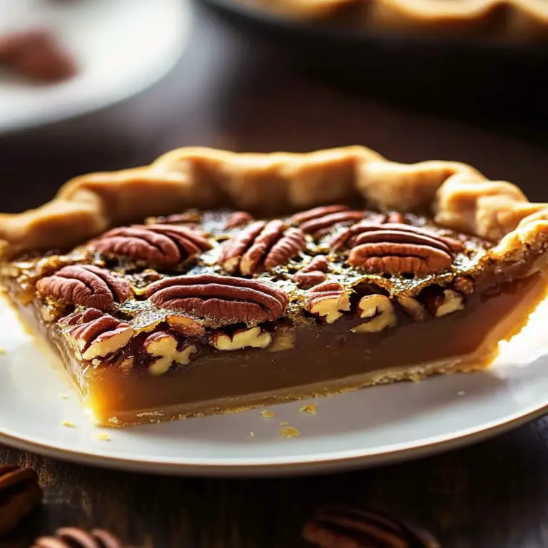 Irresistible Pecan Pie: A Thanksgiving Delight Recipe