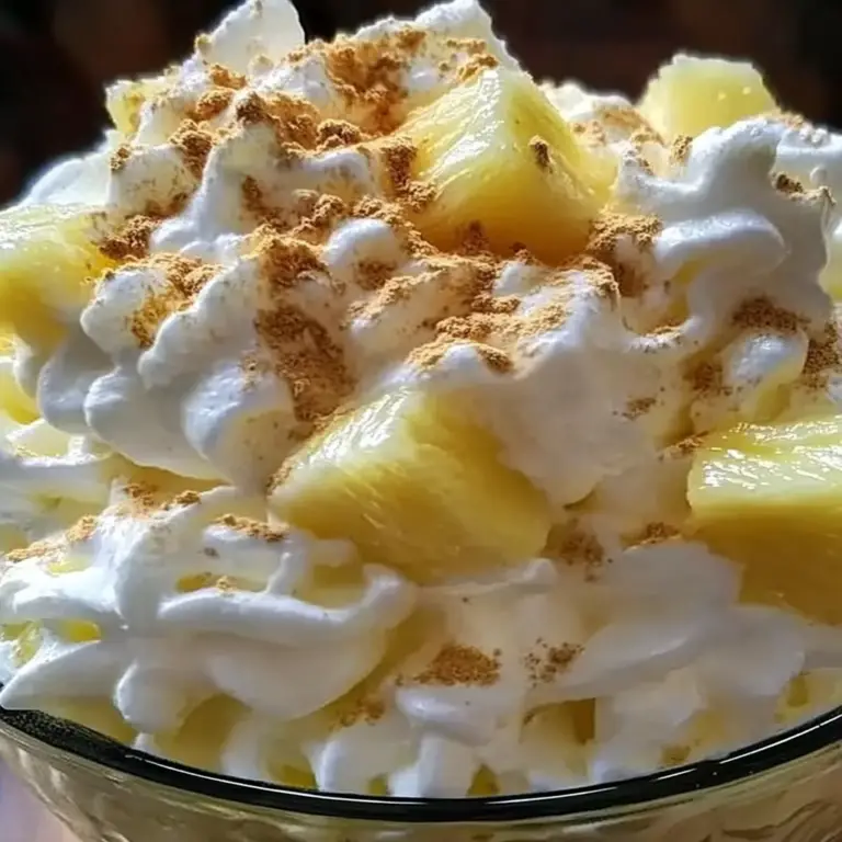 Dreamy Pineapple Fluff: The Ultimate Tropical Dessert