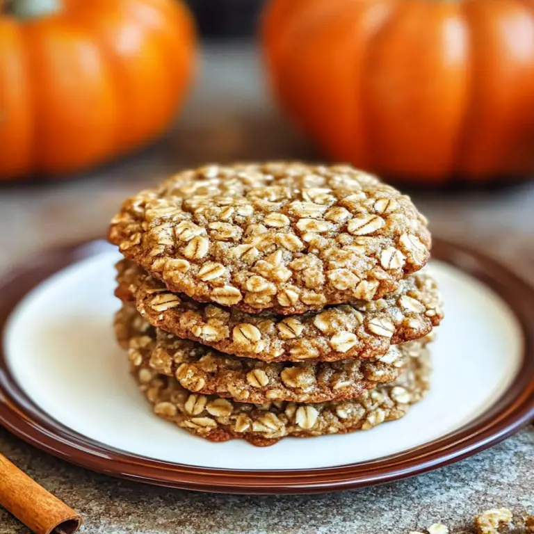Cozy Pumpkin Spice Oatmeal Cookies Recipe to Try Today