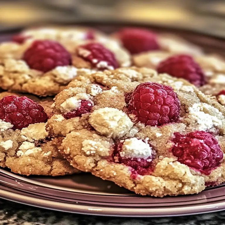 Irresistible Raspberry Crumble Cookies Recipe to Savor