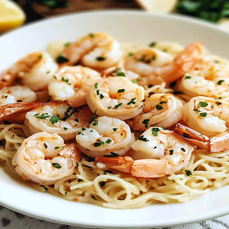 Irresistible Shrimp Scampi Recipe for Garlic Lovers