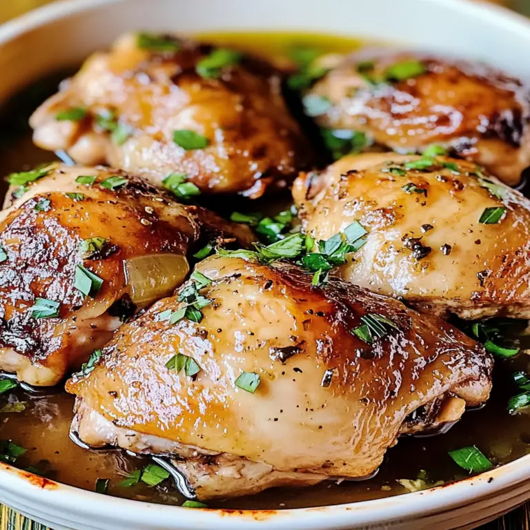 Irresistible Slow Cooker Chicken Thighs Recipe to Savor