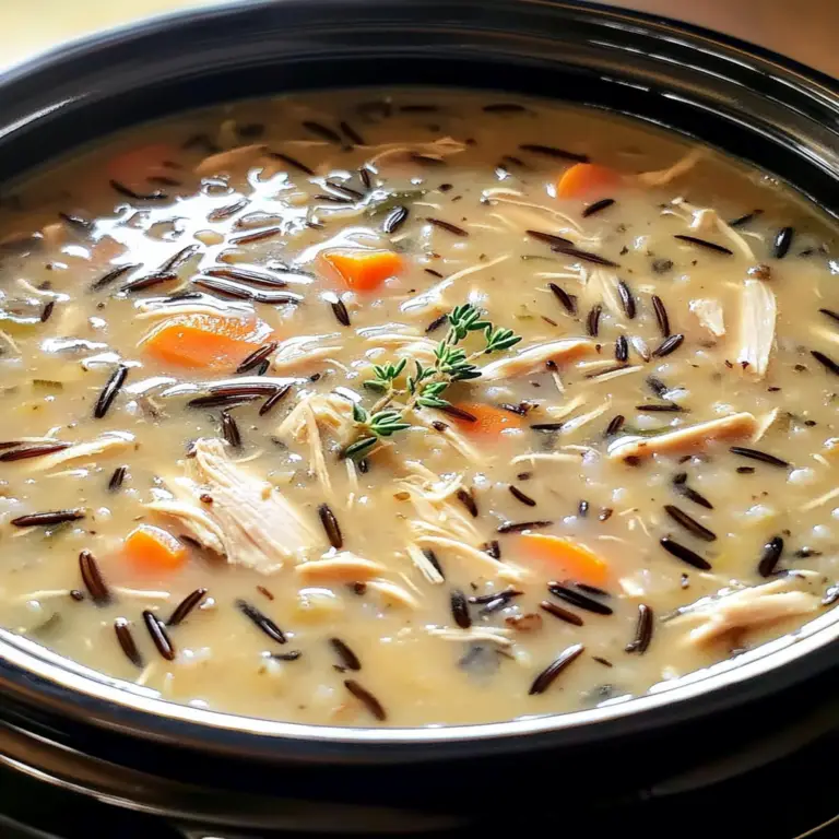Ultimate Slow Cooker Chicken Wild Rice Soup Recipe