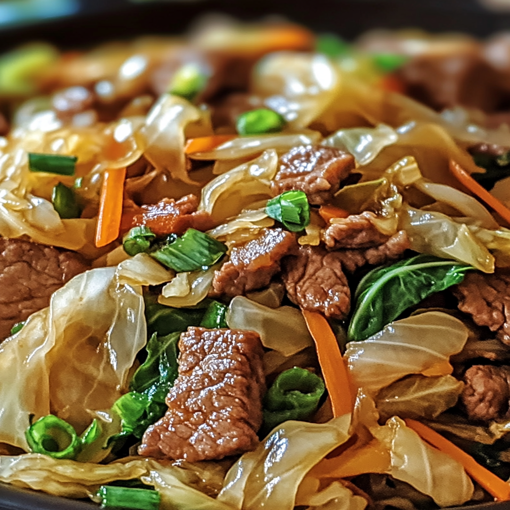 Irresistible Beef and Cabbage Stir Fry Recipe in 30 Minutes