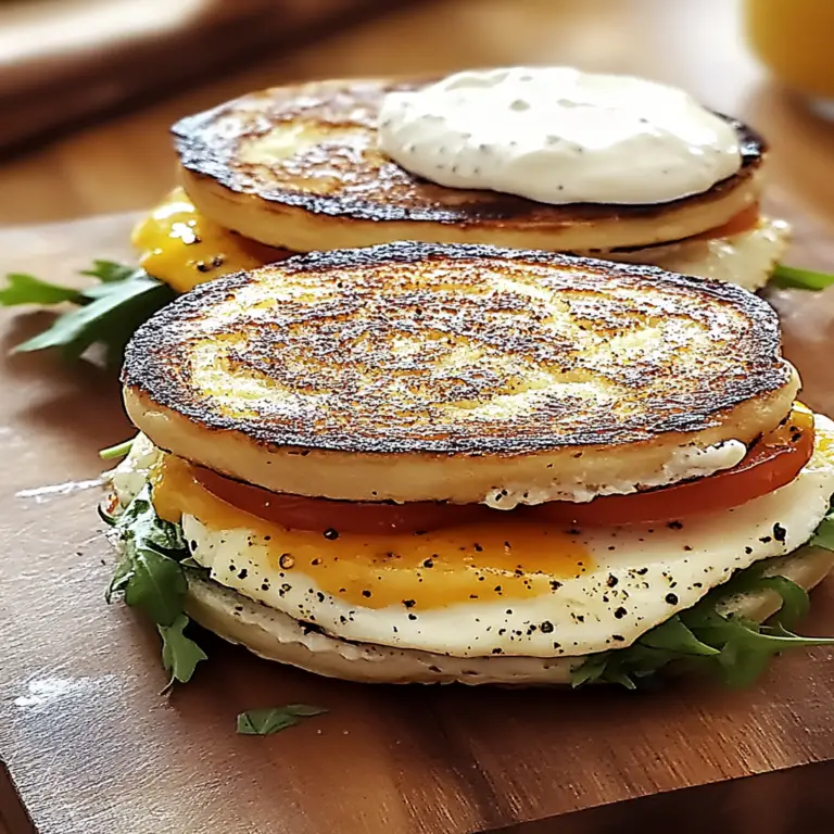 Irresistible Blackstone Breakfast Sandwiches Recipe