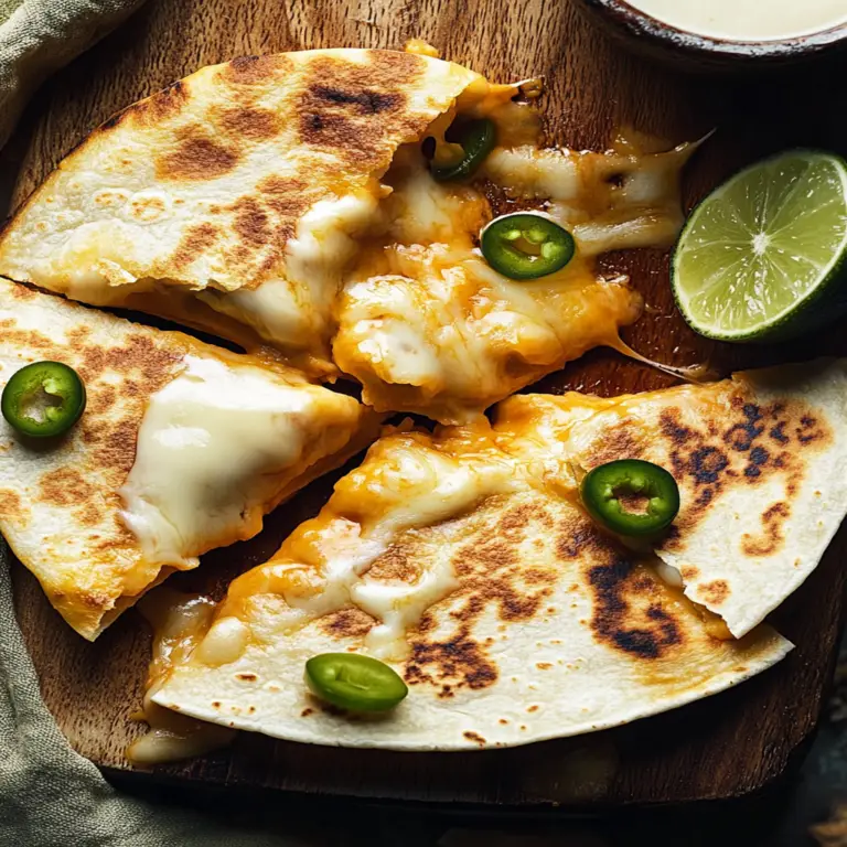 Ultimate Cheese Quesadilla Recipe - Cheesy Comfort Awaits