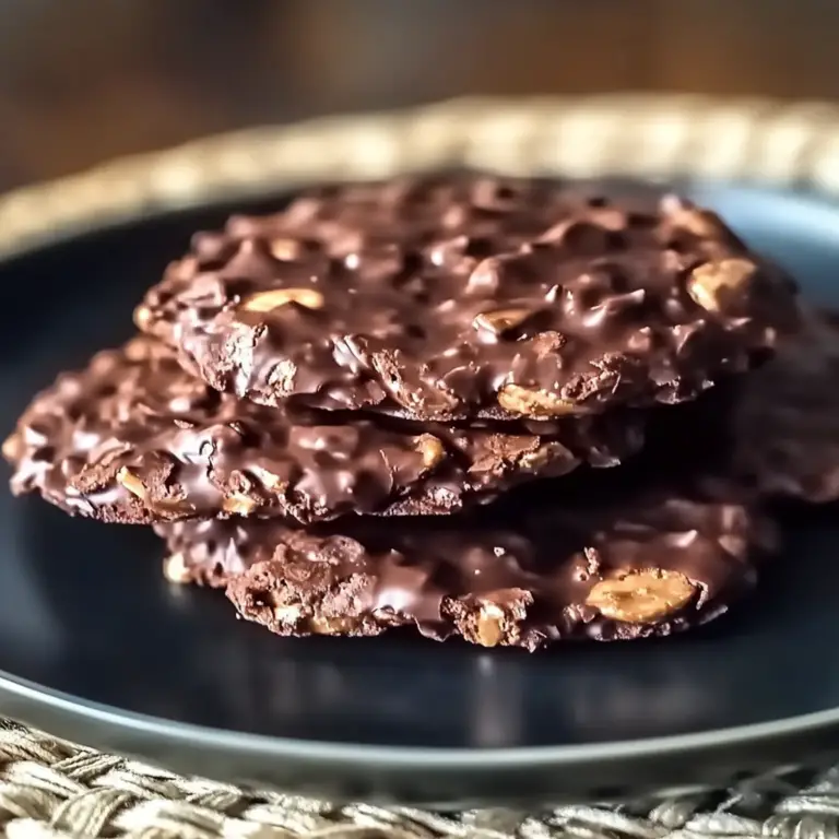 Irresistible Chocolate No-Bake Cookies with Peanut Butter