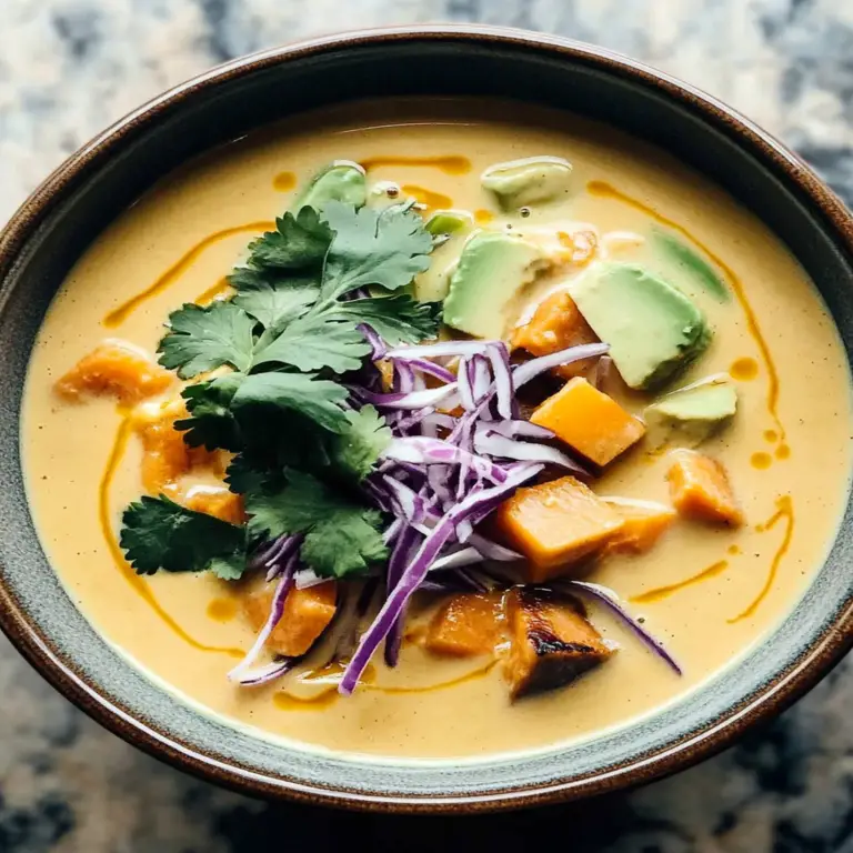 Irresistible Coconut Curry Soup Recipe for Cozy Evenings