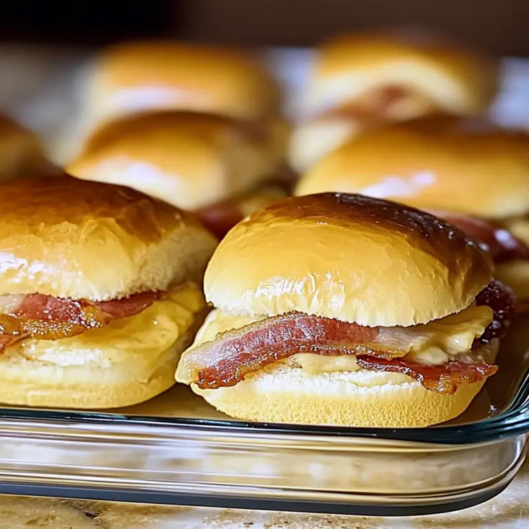 Irresistible Easy Turkey Bacon Ranch Sliders Recipe
