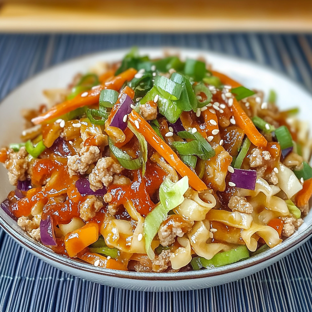 Delicious Egg Roll in a Bowl: Quick & Easy Recipe