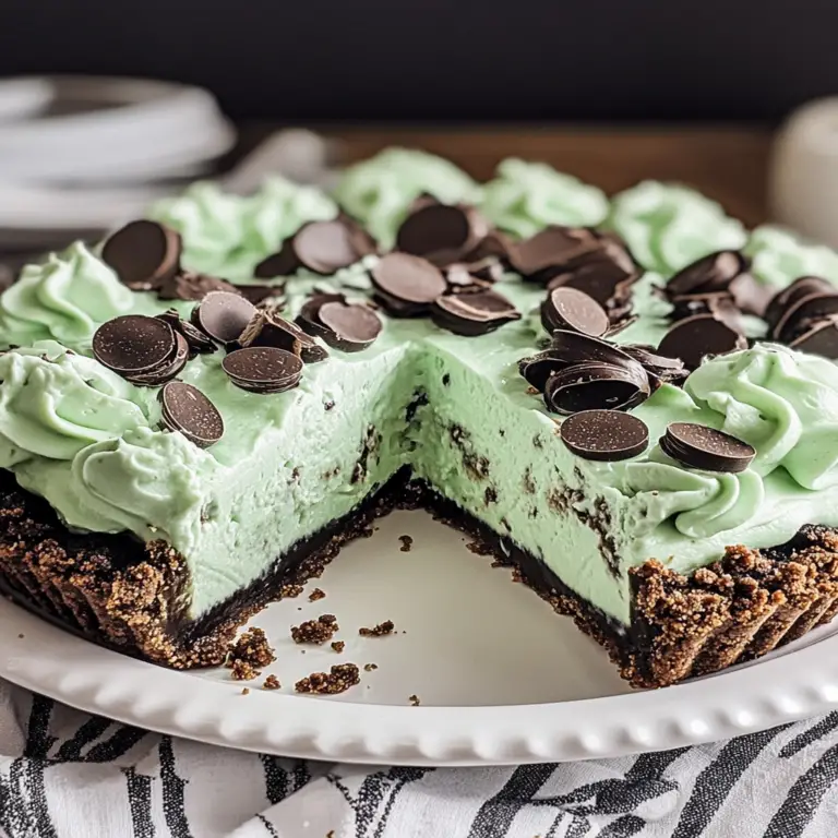 Irresistible Grasshopper Pie Recipe for Sweet Celebrations