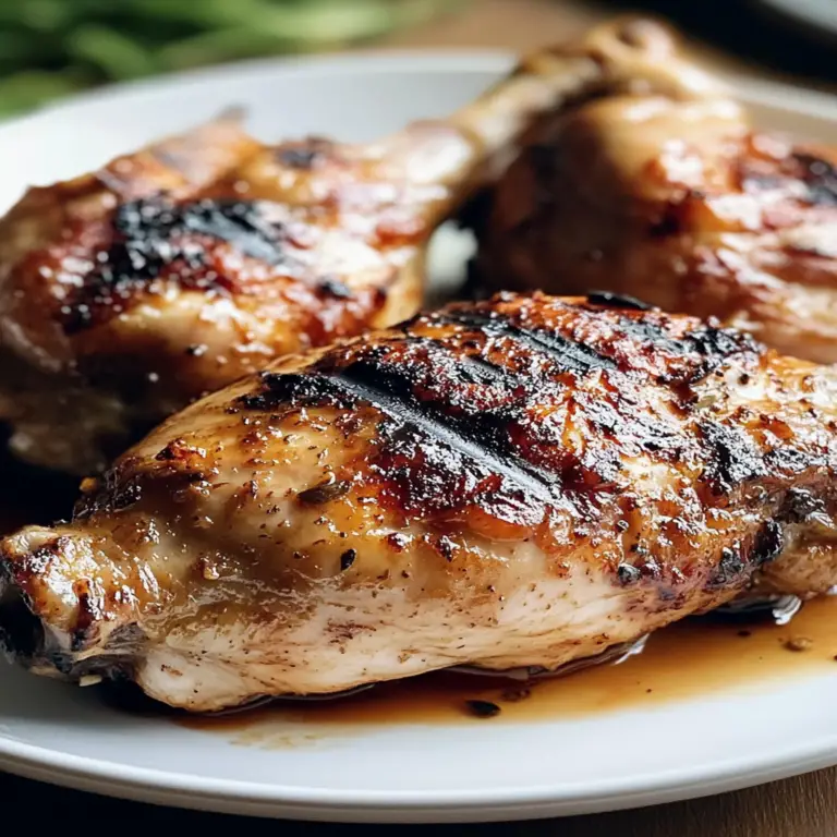 Irresistible Grilled Chicken Leg Quarters Recipe