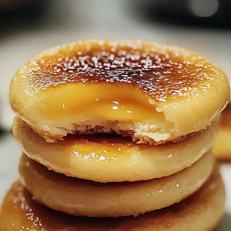Irresistible Lemon Curd Crème Brûlée Cookies Recipe