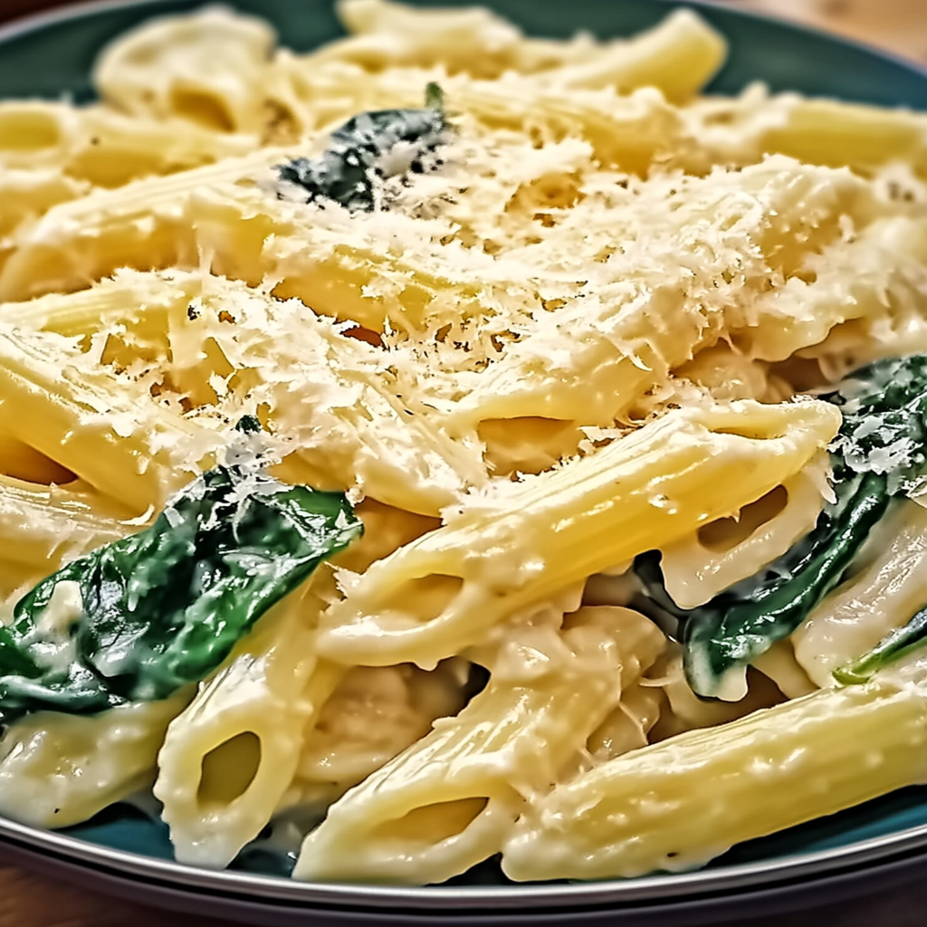 Creamy Lemon Ricotta Pasta with Spinach - Quick & Delicious