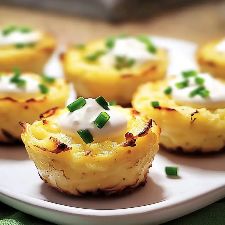 Irresistible Mashed Potato Cups Recipe for Cozy Nights